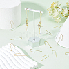 70Pcs Brass Earring Hooks KK-DC0001-14-6