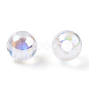 Transparent Acrylic Beads MACR-T046-01A-01-2