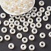 ABS Plastic Imitation Pearl Rondelle Large Hole European Beads MACR-YW0002-87-2