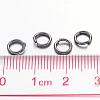 90pcs Brass Open Jump Rings X-JRC6MM-B-3