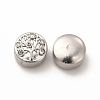 316 Surgical Stainless Steel with Crystal Rhinestone Beads STAS-G305-03P-3