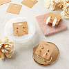100Pcs Paper Earring Display Cards CDIS-DJ0001-15C-5