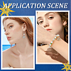 40Pcs 2 Colors Alloy Rhinestone Pendants FIND-SC0014-57-4