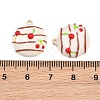Brass Enamel Pendants KK-CBA6818-10G-3