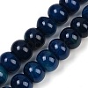 Dyed Natural Agate Beads Strands G-U030-A01-01-2
