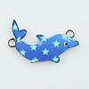 Alloy Enamel Connector Charms ENAM-TAC0010-04B-1