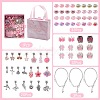 DIY Alloy Resin European Bracelet Making Kit DIY-FS0005-57-5