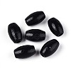 Spray Painted Schima Wood Beads WOOD-T032-29B-01-1