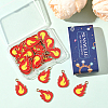 24Pcs Firefighting Theme Alloy Enamel Pendants ENAM-SC0007-23-7