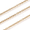 PVD Vacuum Plating 316 Stainless Steel Cable Chains CHS-H020-12G-10M-1