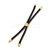 Nylon Cords Bracelet Makings Fit for Connector Charms AJEW-P116-01G-15-2
