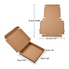 Kraft Paper Folding Box CON-F007-A08-2