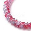 Transparent Glass Beads Strands LAMP-H061-01B-03-4