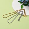 304 Stainless Steel Diamond Cut Chunky Curb Chains NJEW-JN03213-2