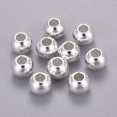 201 Stainless Steel Beads STAS-K210-42F-S-1