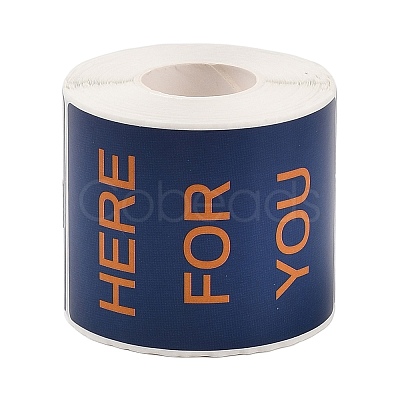 200Pcs Thank You Theme Stickers Roll DIY-M070-01H-1