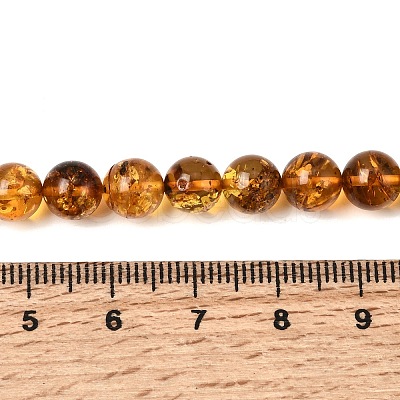 Natural Amber Beads Strands G-K376-H02-02-1