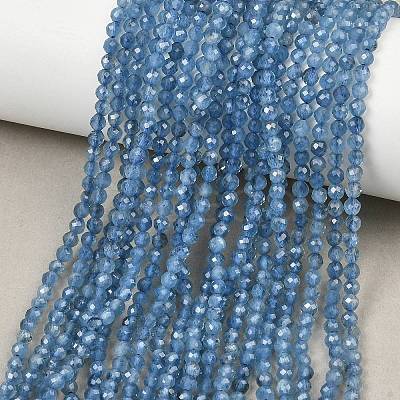 Natural Devil Blue Aquamarine Beads Strands GG-CBAF158-D01-05-1