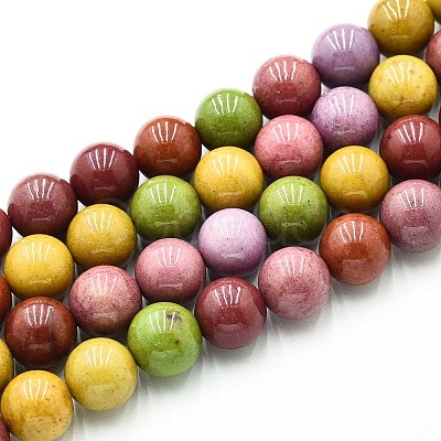 Natural Quartz Beads Strands G-N355-10mm-29-1