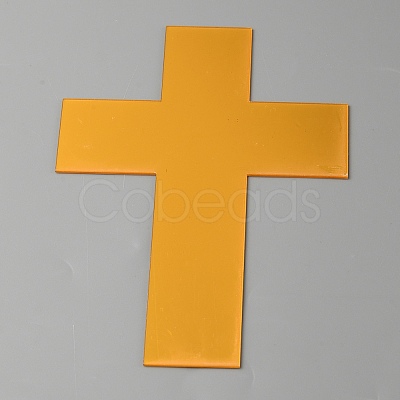 Acrylic Mirror Cake Toppers FIND-WH0152-206D-1