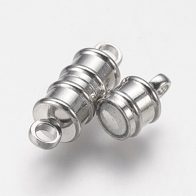 Brass Magnetic Clasps with Loops LS-X-MC026-NF-1