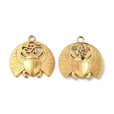 Ion Plating(IP) 304 Stainless Steel Pendants X-STAS-A070-38G-1