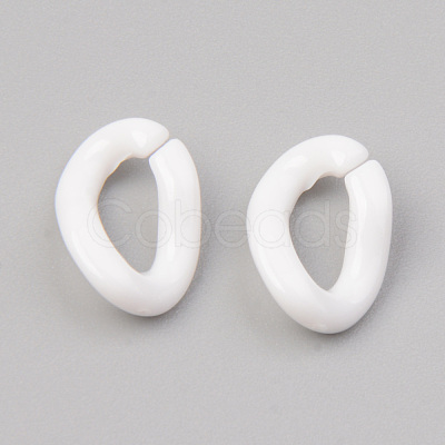 Opaque Acrylic Linking Rings OACR-S038-002I-1