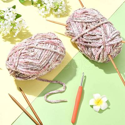 Super Bulky Chenille Polyester Yarn YCOR-FZC0001-01I-1