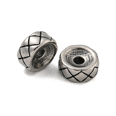 Column 304 Stainless Steel Beads STAS-E214-09AS-01-1