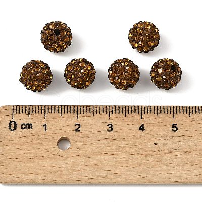 Pave Disco Ball Beads LS-RB-H258-10MM-220-1