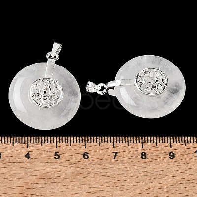 Natural Quartz Crystal Pendants GG-CBAF4FB-02S-B06-1