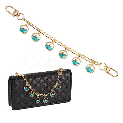 Brass Figaro Chains Bag Strap AJEW-TAC00039-1
