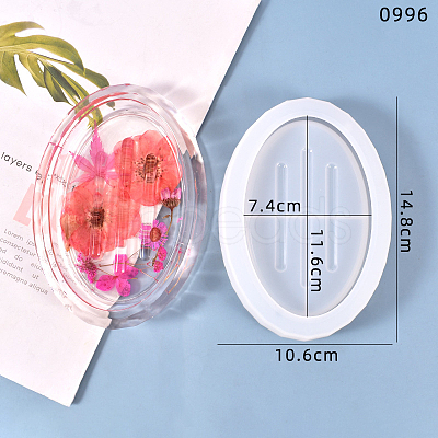 Oval Soap Dish Silicone Molds SIMO-PW0001-441A-1