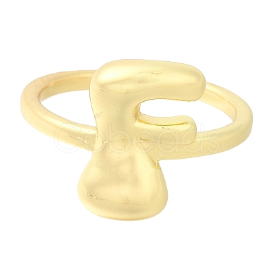 Rack Plating Brass Open Cuff Rings RJEW-S394-01G-F-1
