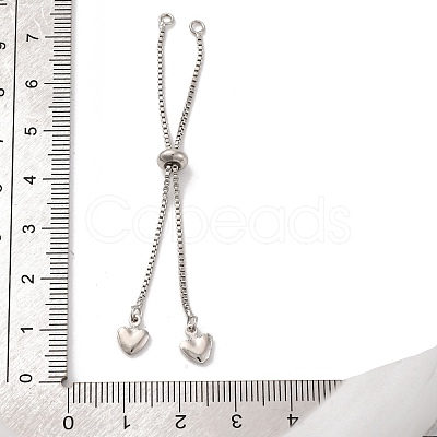 Brass Box Chain Bracelet Makings KK-C071-14P-1