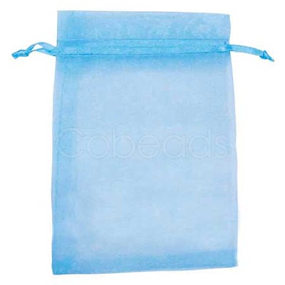 Organza Gift Bags with Drawstring OP-R016-9x12cm-08-1