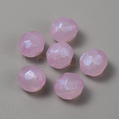 Translucent Acrylic Beads TACR-TAC0004-03G-1