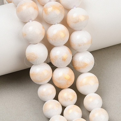Natural Mashan Jade Graduated Beads Strands GG-CBA2AE1-A01-1