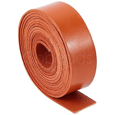 2M Flat Leather Cord LC-WH0007-07C-03-1