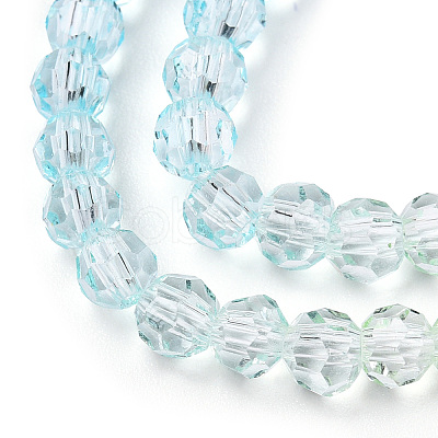 Transparent Glass Beads Strands GLAA-E036-07X-1