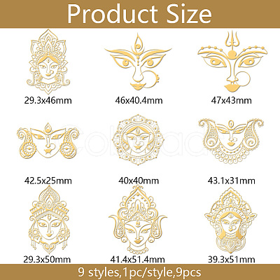 Nickel Decoration Stickers DIY-WH0450-103-1