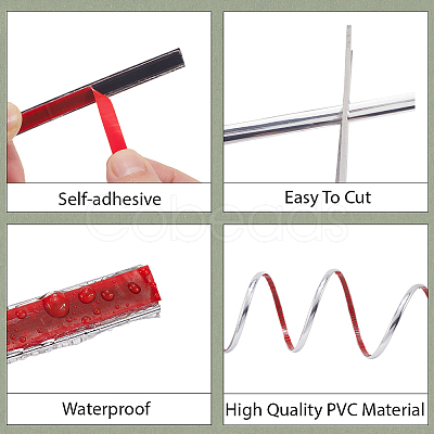 PVC Self-Adhesive Flexible Molding Trim DIY-CP0011-89A-01-1