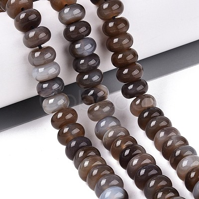 Natural Agate Beads Strands G-Q613-01E-03-1