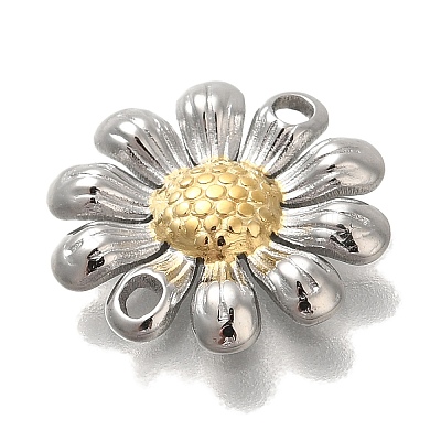 304 Stainless Steel Connector Charms STAS-P371-018PG-1