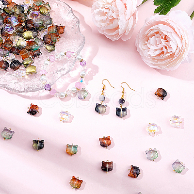 100Pcs Glass Charms GLAA-BM0001-04-1
