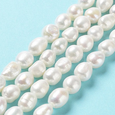 Natural Cultured Freshwater Pearl Beads Strands PEAR-Z002-14-1