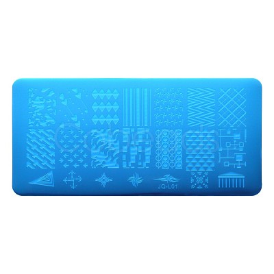 Stainless Steel Nail Art Templates Stamping Plate Set MRMJ-S048-097-1
