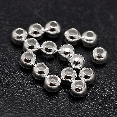 925 Sterling Silver Beads X-STER-F012-01I-1