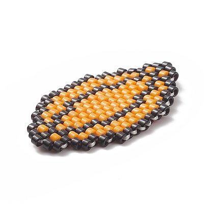 Handmade Loom Pattern MIYUKI Seed Beads PALLOY-MZ00066-03-1