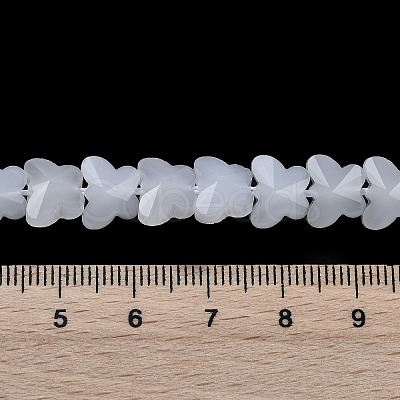Imitation Jade Glass Beads Strands EGLA-L045-I-A08-1
